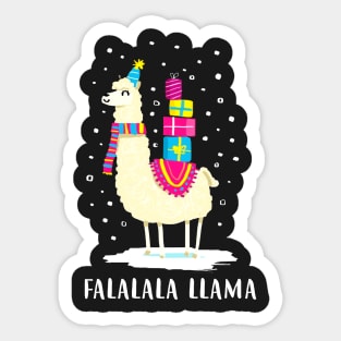 New year llamas gift for daughter, son, mom, aunt, father, nana Sticker